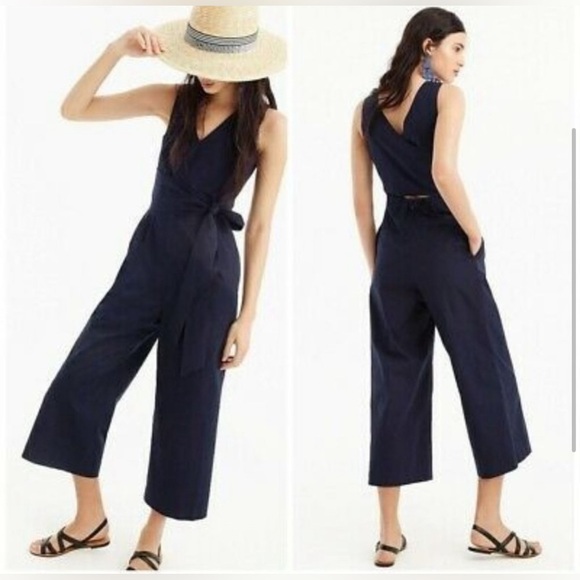 MINT Condition *Rare* J Crew Wrap Jumpsuit, 4, Gold/Mustard - Picture 10 of 10